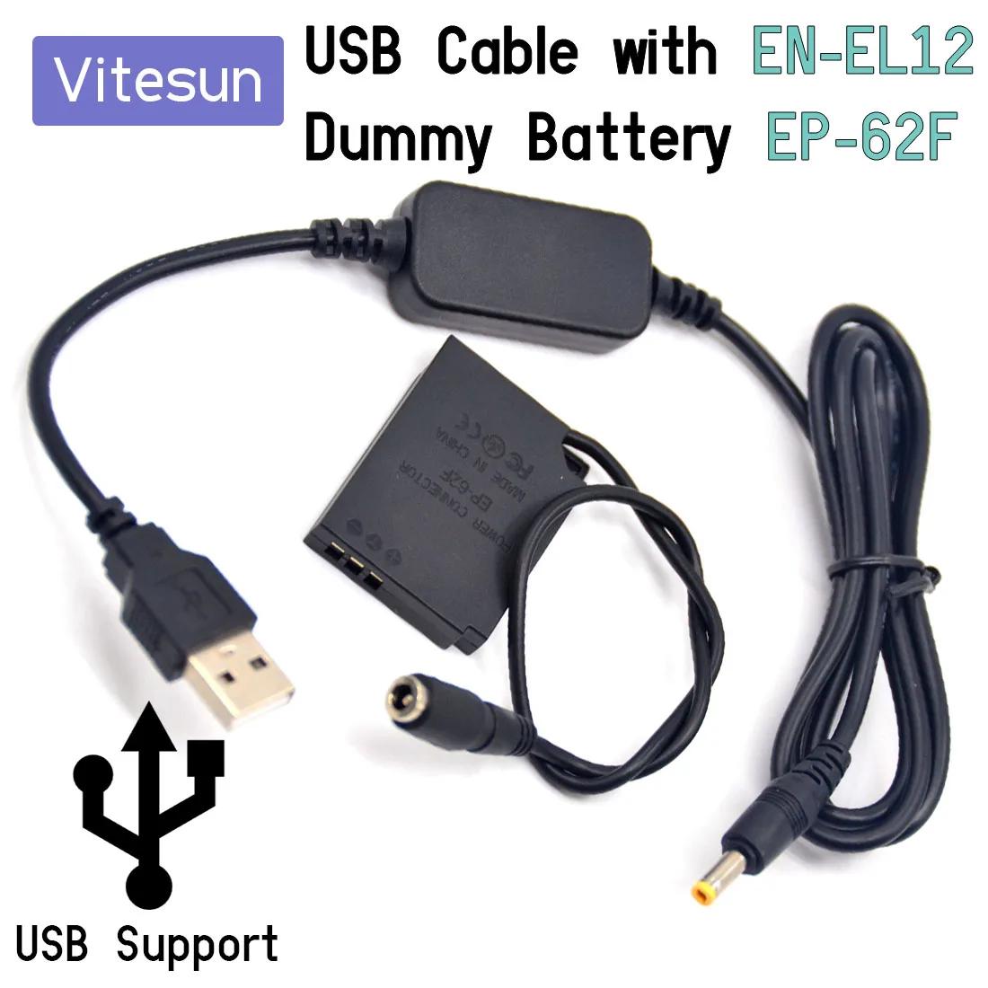 ͸ USB ̺   EN-EL12 ENEL12 EH-62  ͸ EP-62F,  S1200PJ S6100 S6200 S8100 S9100 ī޶, 5V